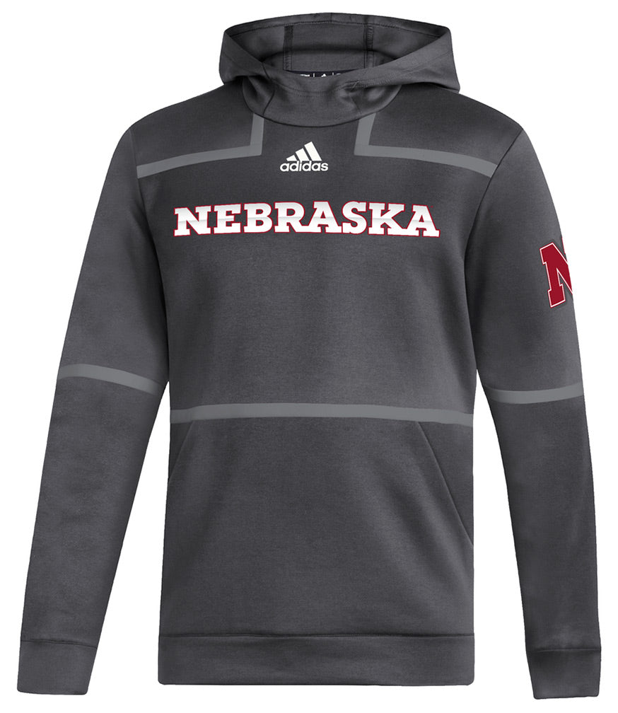 Adidas Nebraska UTL 2020 Hoodie - Gray