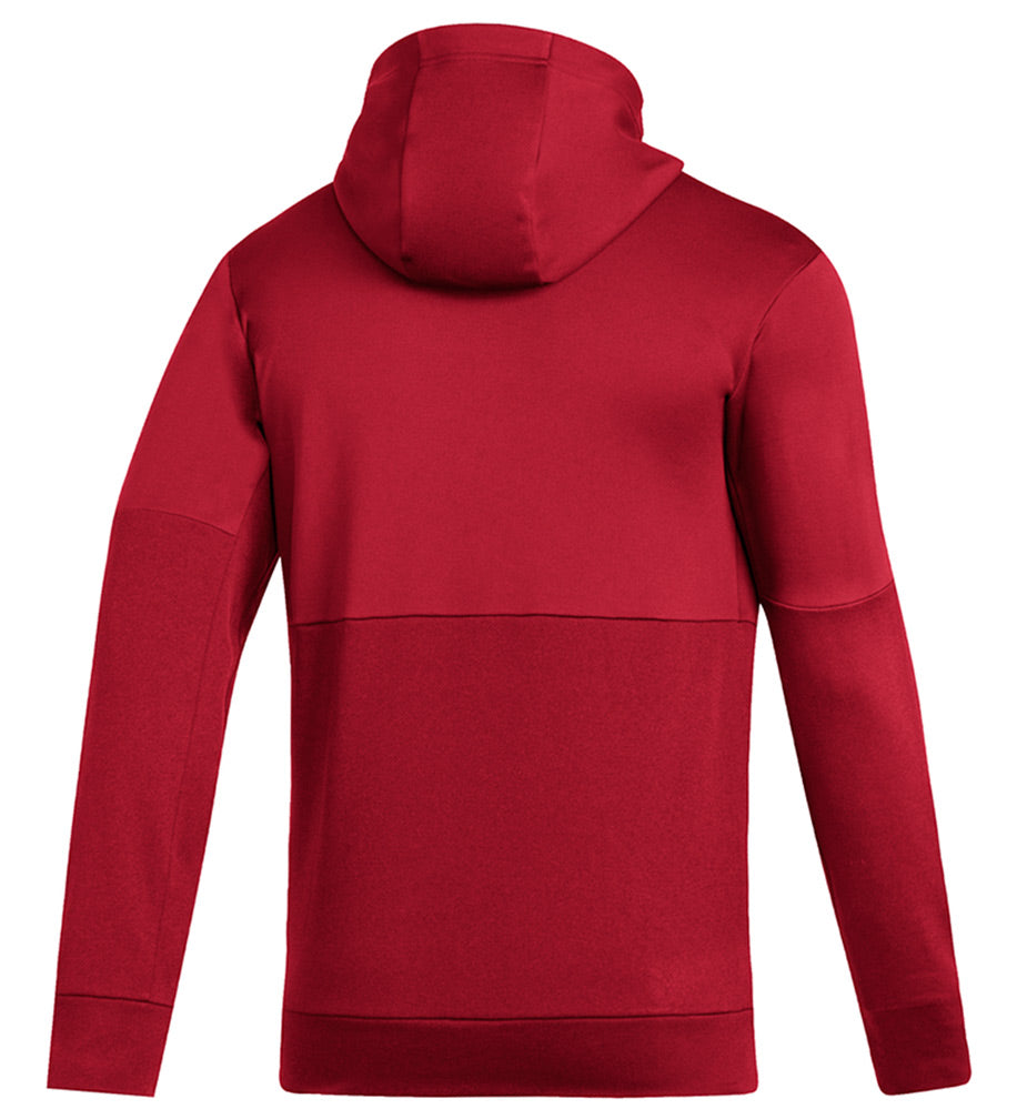 Adidas Huskers Coach Frost Sideline Hoodie - Red