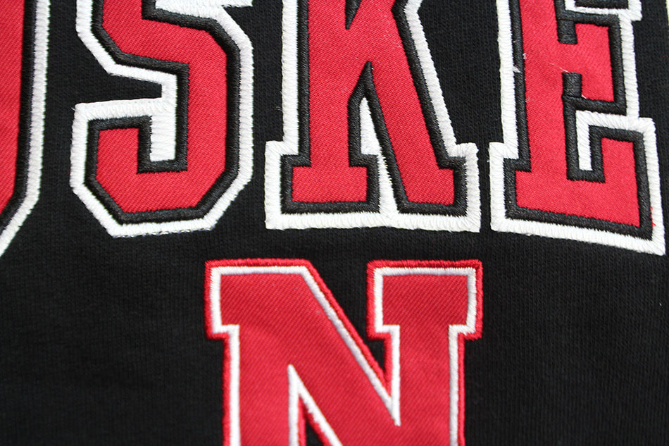 Nebraska Rally Pullover Hood - Black