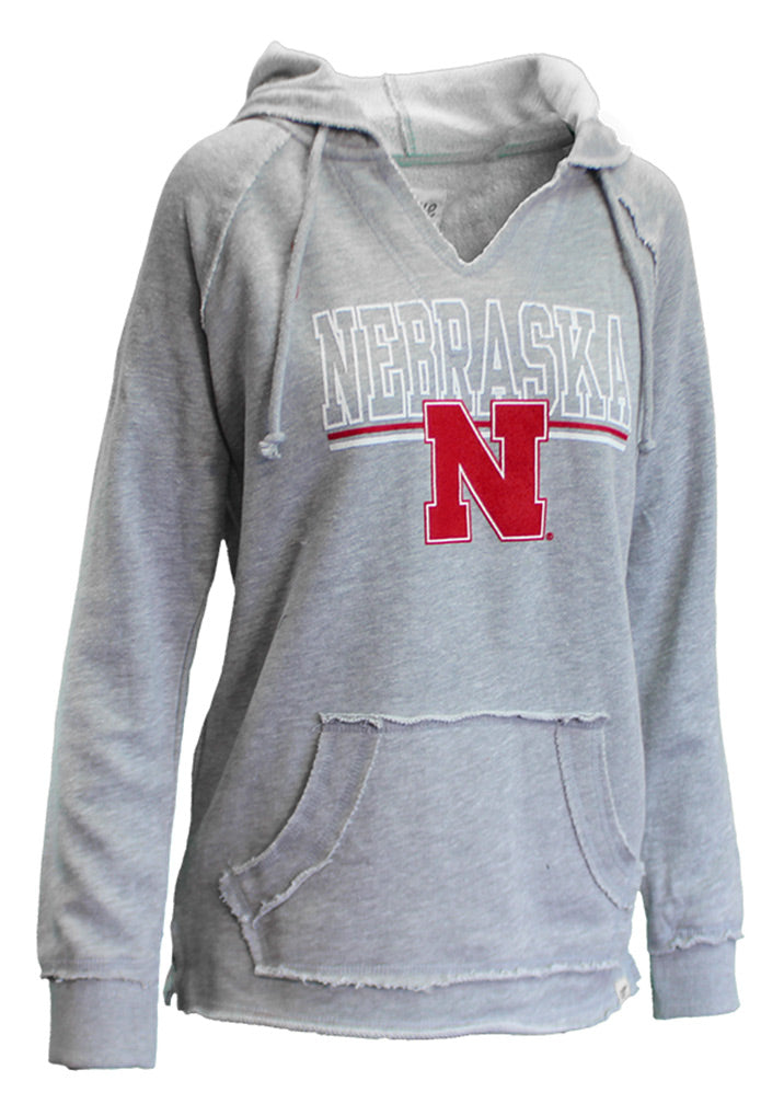 Womens Nebraska French Terry Hoodie