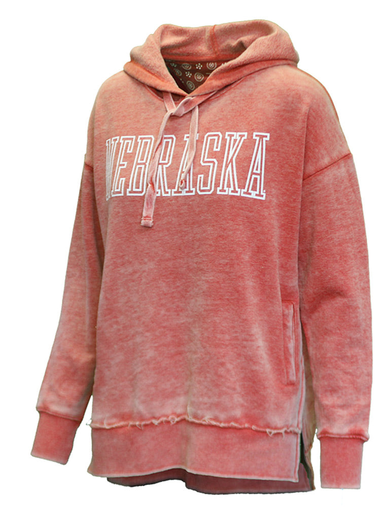 Womens Marnie Fleece Nebraska Hoodie