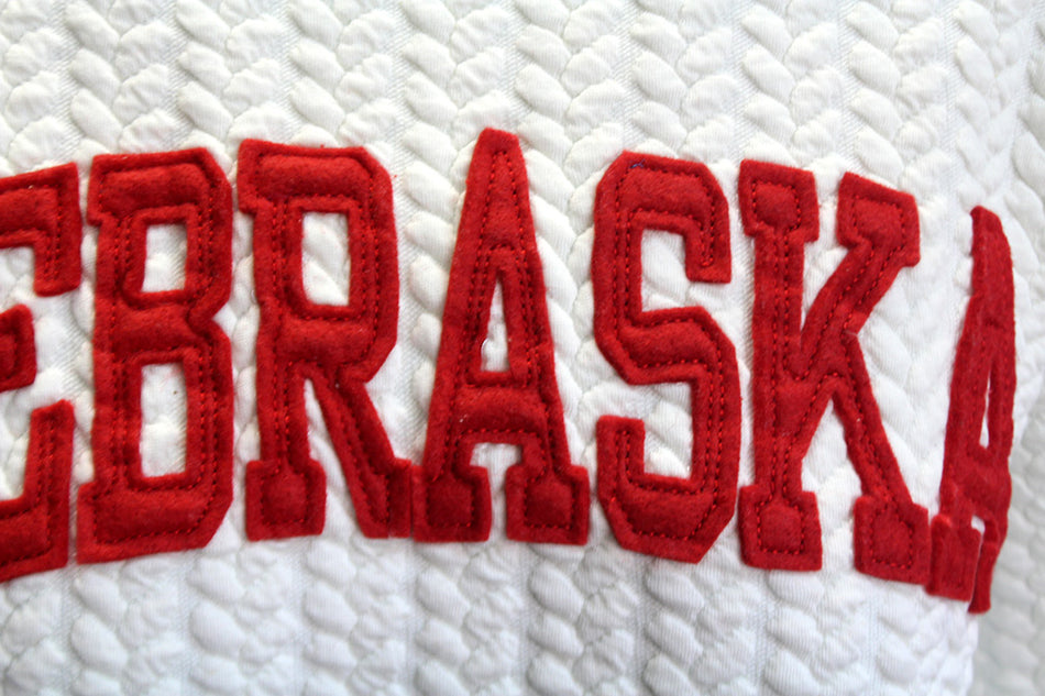 Womens Nebraska Banner Cozy Pullover