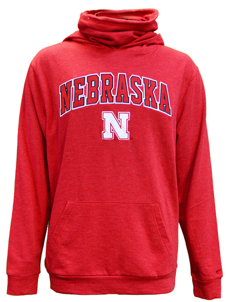 Nebraska Hoodie With Neck Gaiter