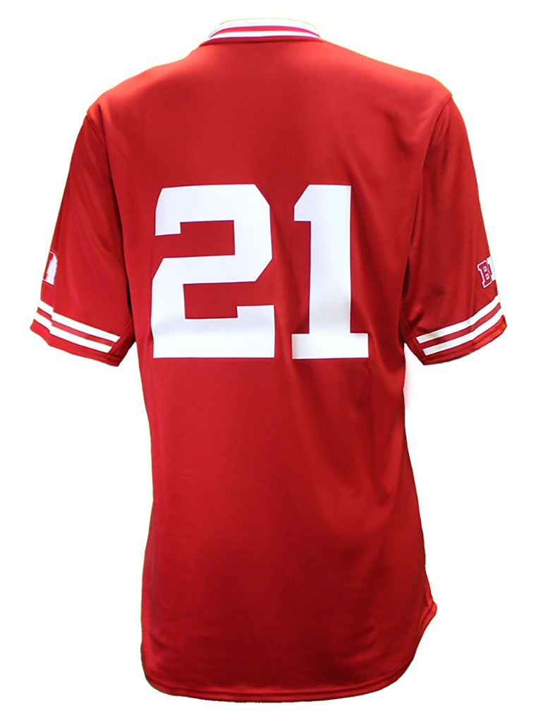 Adidas Nebraska Replica Pullover Baseball Jersey