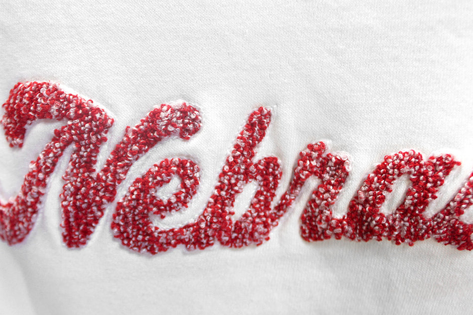 Ladies Nebraska Oversized Comfy Crew