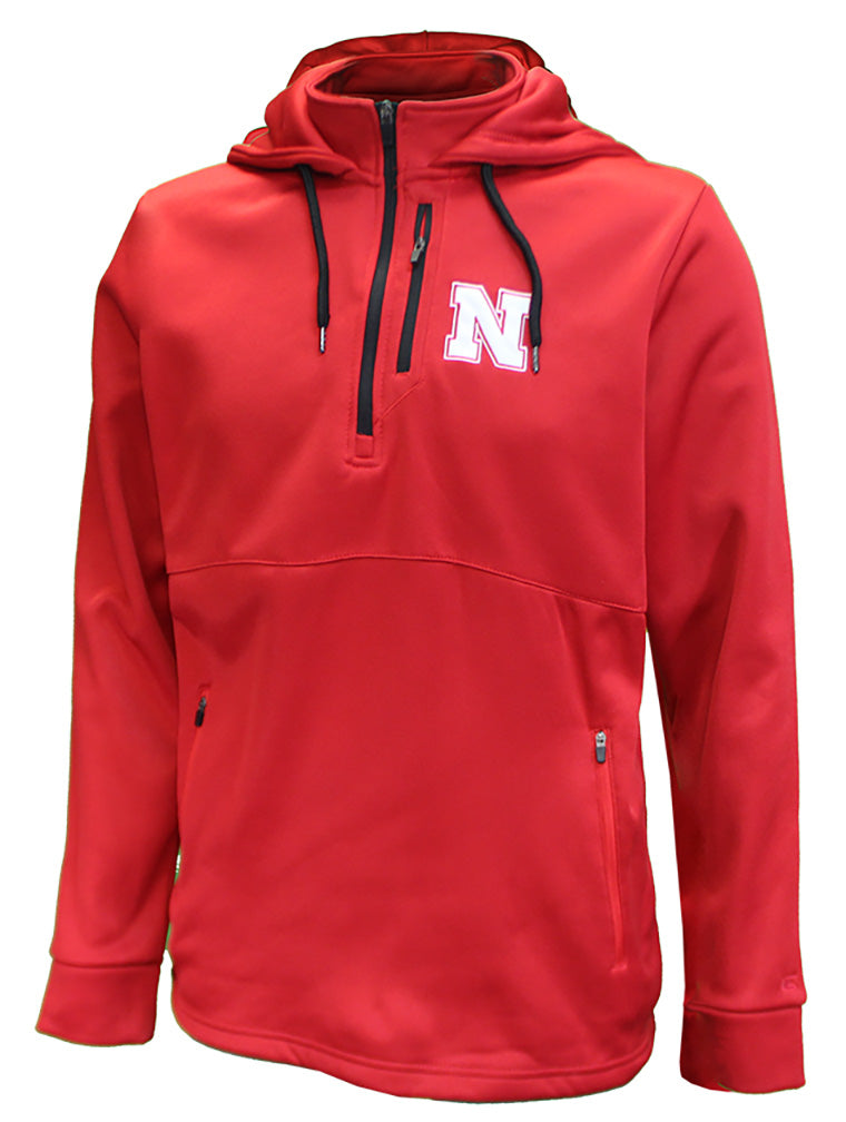 Nebraska Bumpus Quarter Zip Hoodie