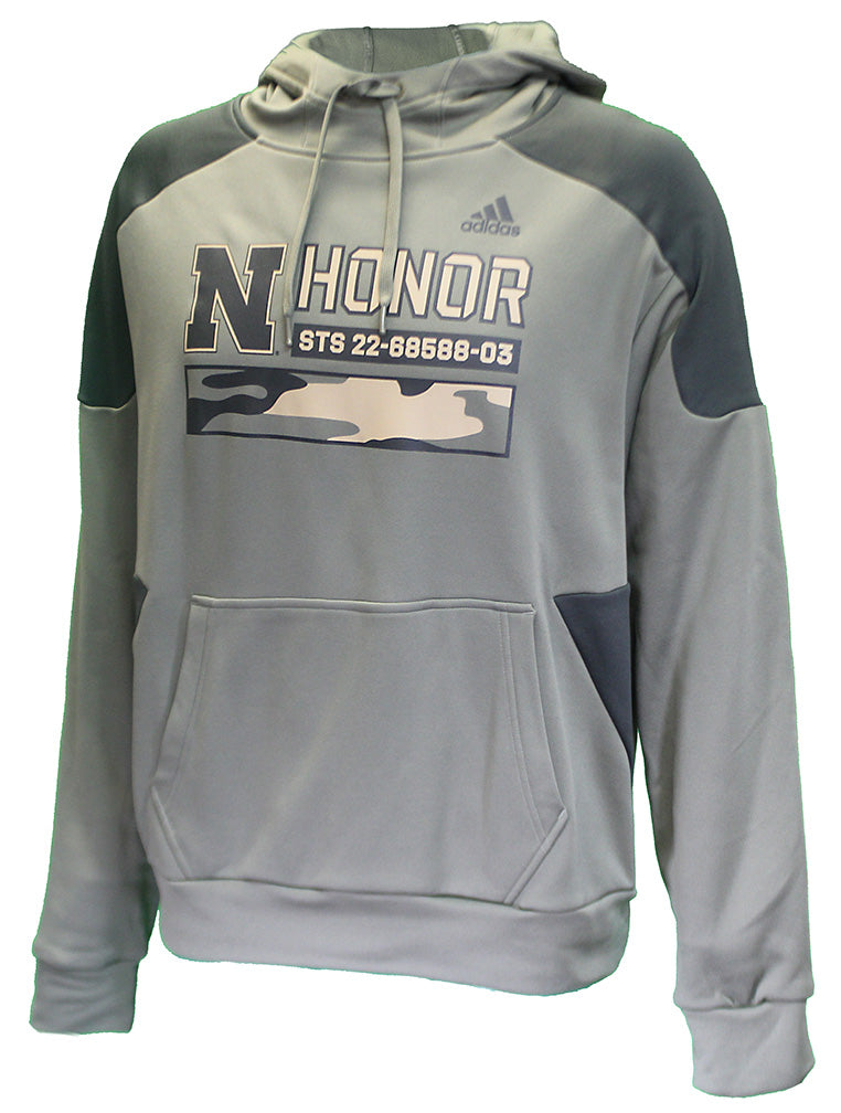 Adidas Nebraska Salute To Service Pullover Hoodie