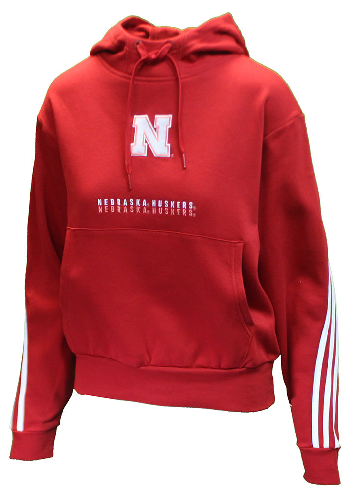 Adidas Womens Lifestyle Nebraska Huskers Hoodie