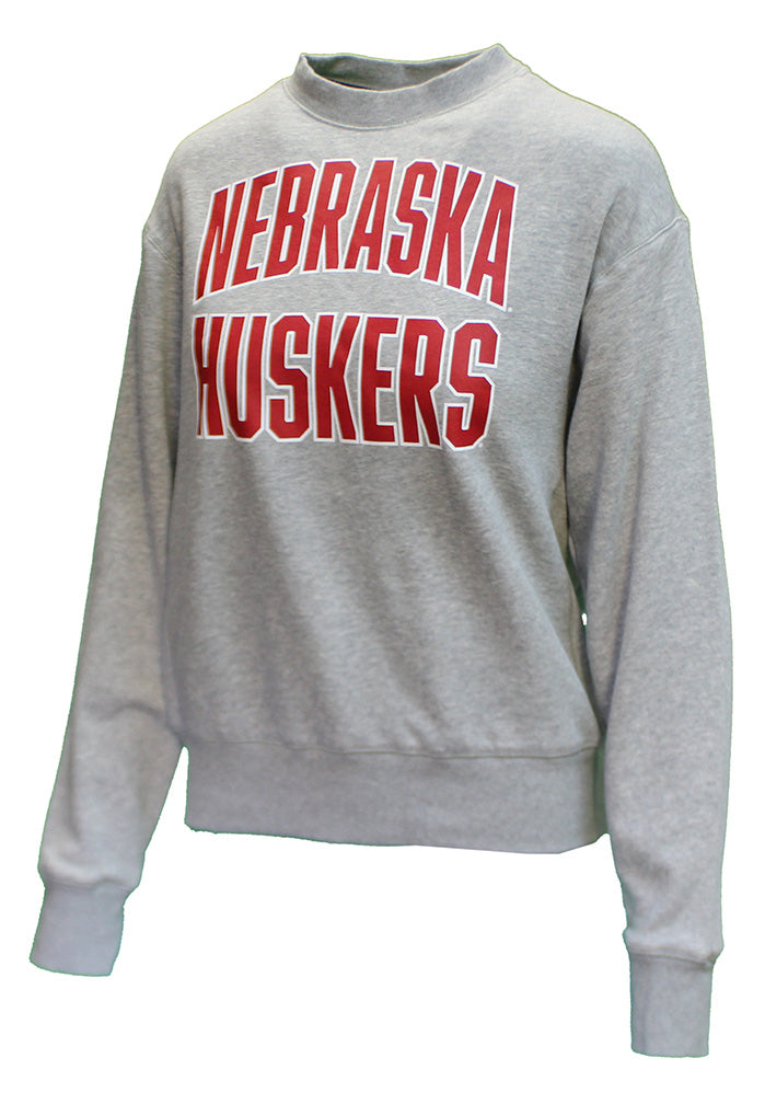 Adidas Ladies Nebraska Huskers Locker Arch Crew