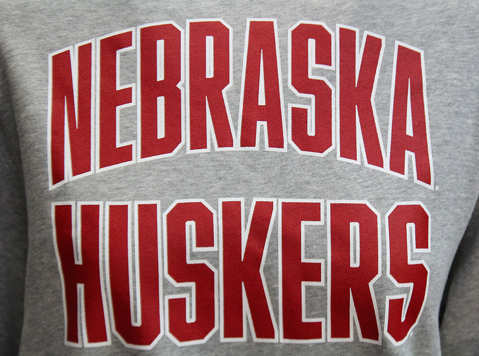 Adidas Ladies Nebraska Huskers Locker Arch Crew