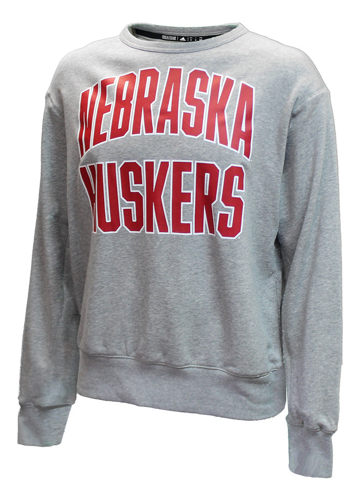 Adidas Nebraska Huskers Whats Up Crew