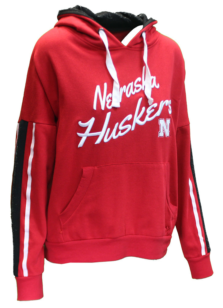 Womens Nebraska Serena Oversized Hoodie