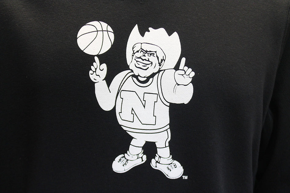 Adidas Nebraska Herbie Husker Basketball Spin Hood