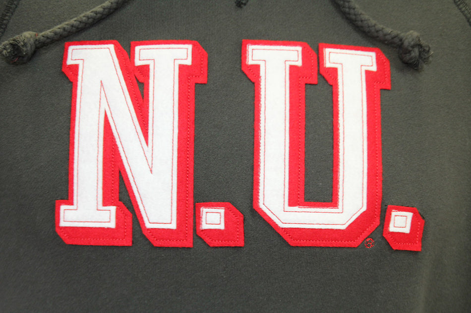 Nebraska NU Sanded Fleece Hoodie
