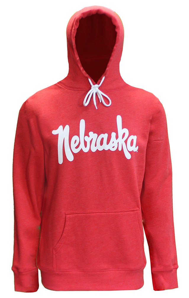 Happy Husker Charlie Hustle Tri-Blend Hood