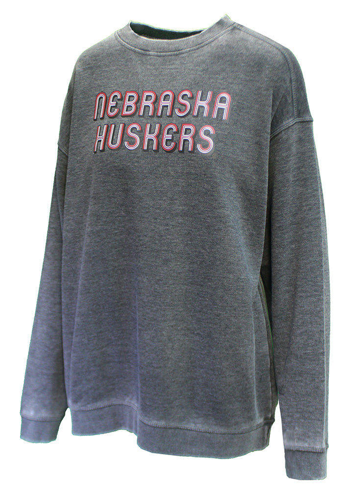 Womens Nebraska Huskers Disco Days Crew