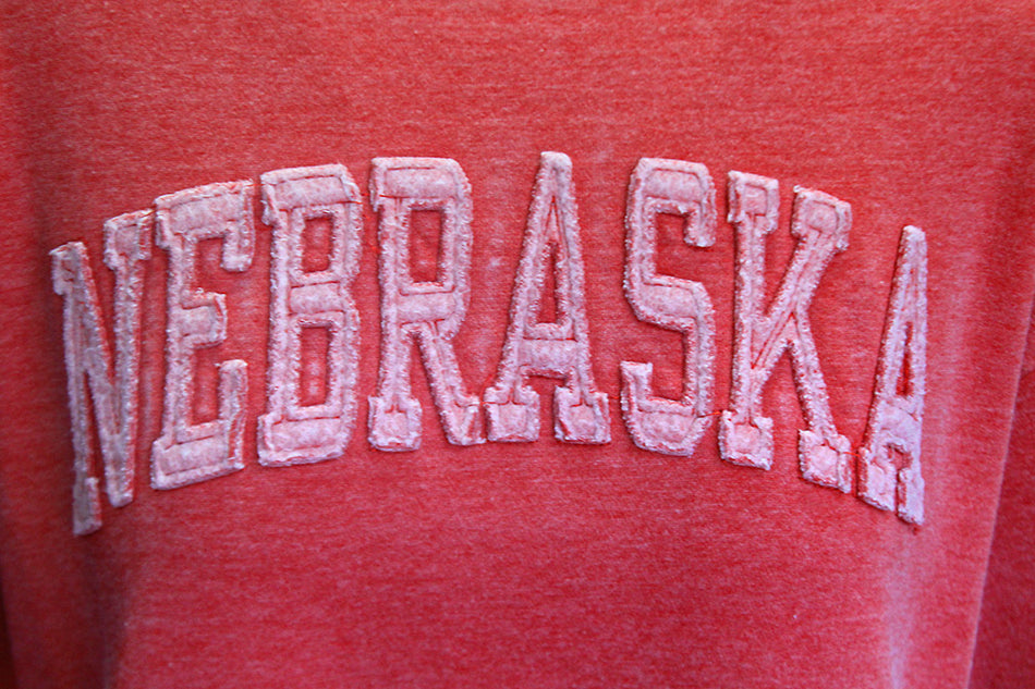 Womens Nebraska Marniville Side-Split Crew