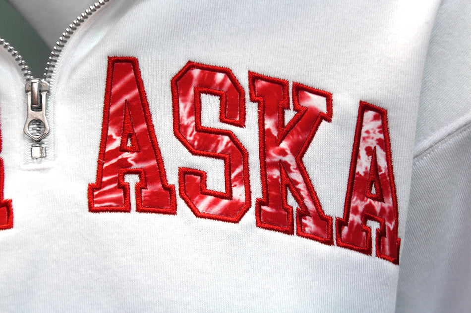 Womens Nebraska Zoozatz Crop Quarter Zip