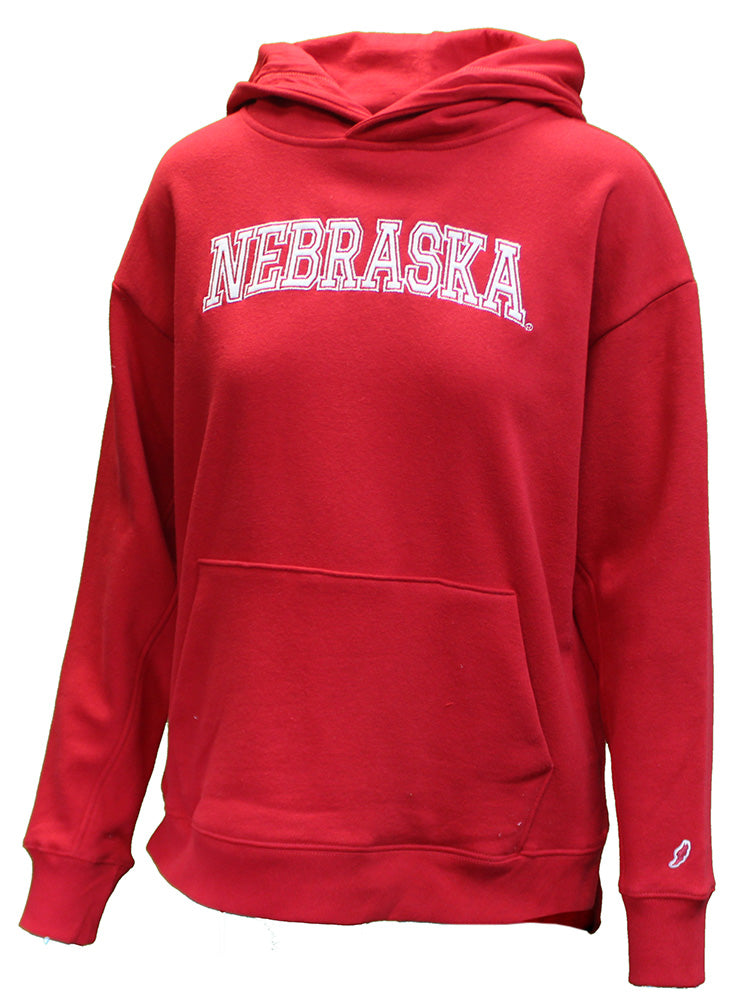 Womens Nebraska Academy Hoodie - Scarlet