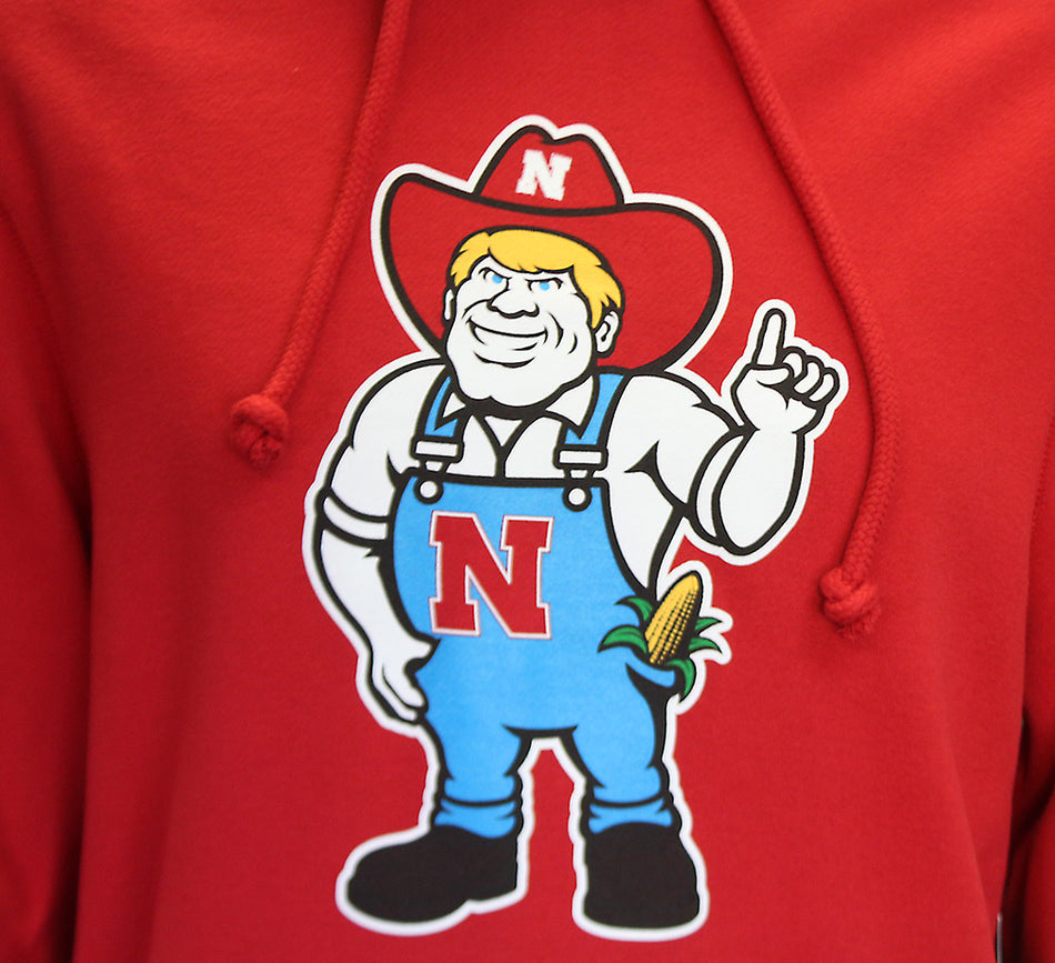 NEW HERBIE!  Nebraska Cornhuskers Herbie Husker Headline Hoodie