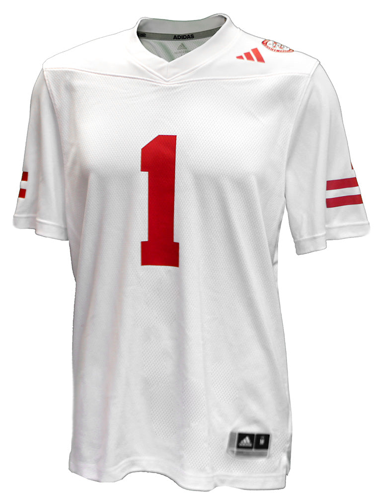 Adidas Nebraska No 1 Away Replica Jersey