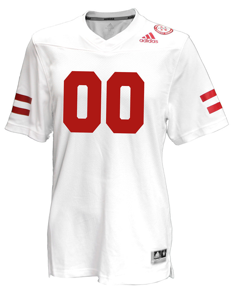 Adidas Nebraska Cornhuskers Away-Game Custom Jersey