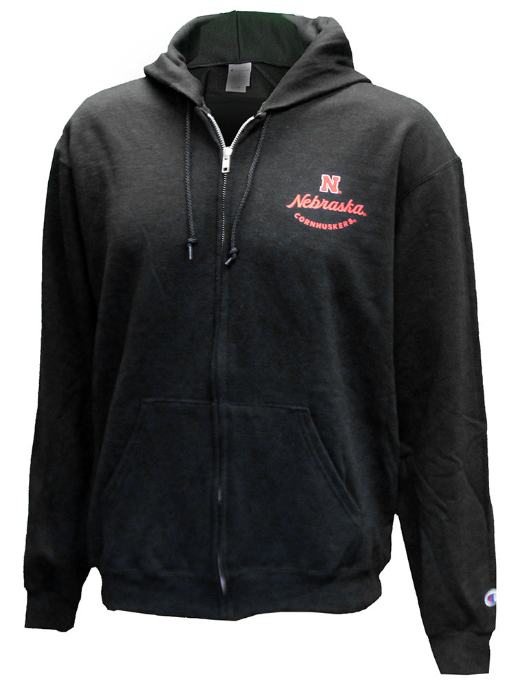 Nebraska Huskers FZ Powerblend Hoodie
