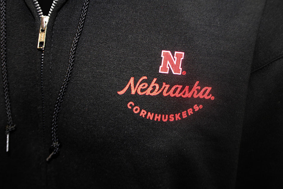 Nebraska Huskers FZ Powerblend Hoodie