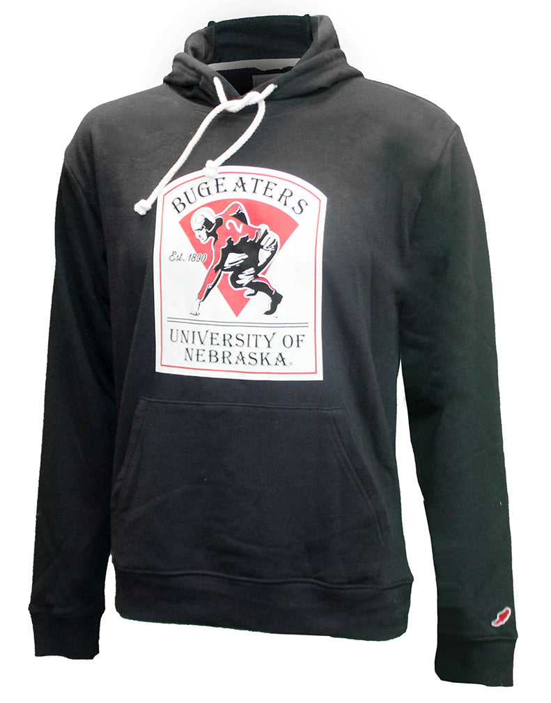 Nebraska Bugeaters Hooded Sweat - Black