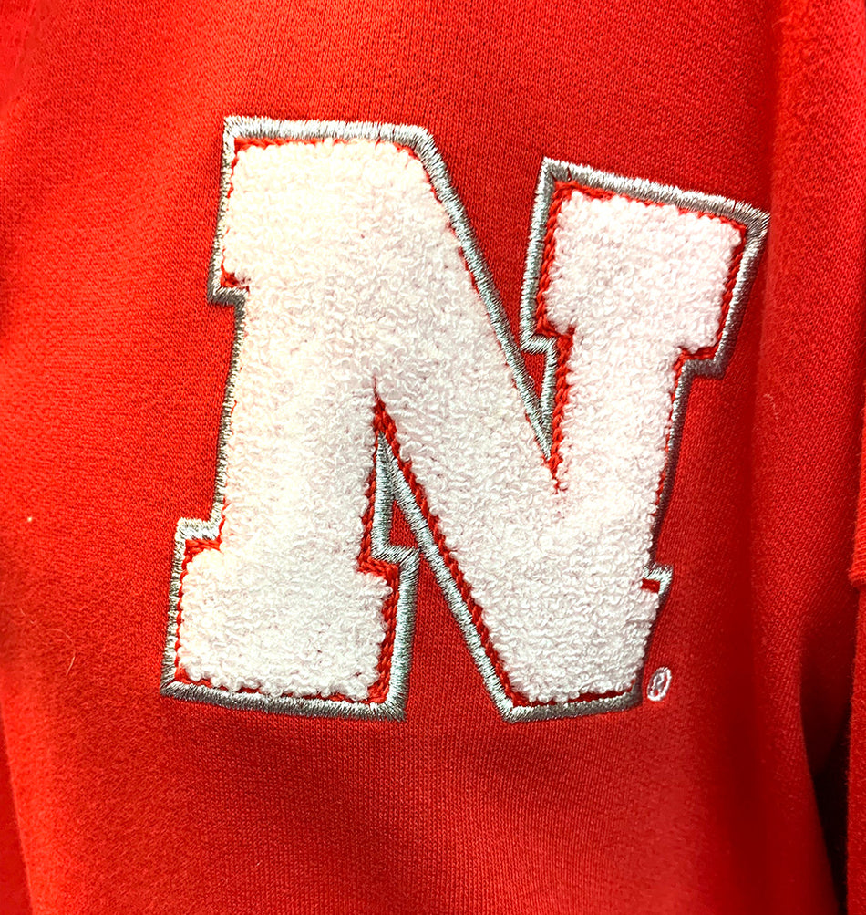 Womens Nebraska Iron N Martha Fashion Prep Sweatshirt