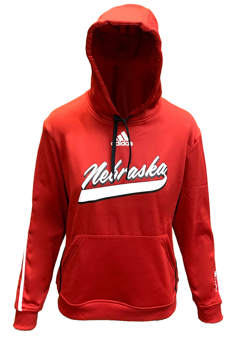 Adidas 2024 Womens Nebraska Script SLA Sideline Pullover Hoodie