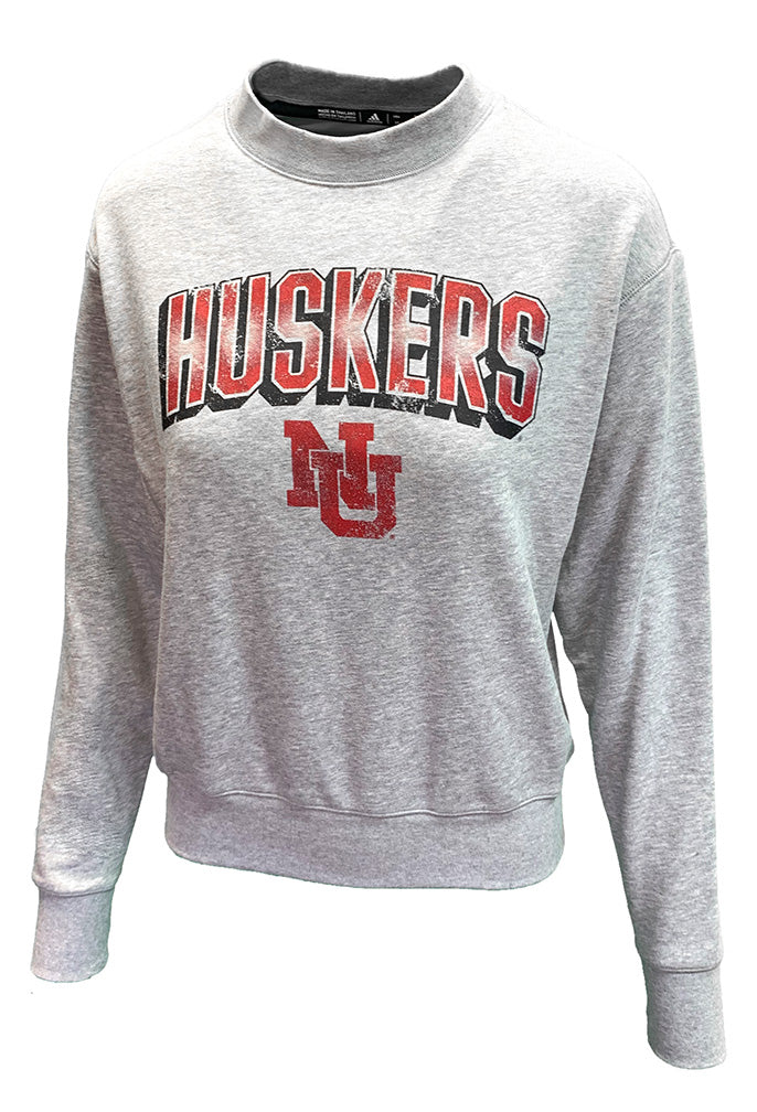 Adidas 2024 Womens Huskers Shadow Vintage Crew