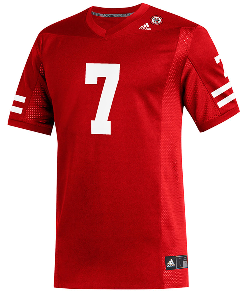 Adidas Nebraska 7 Home Jersey