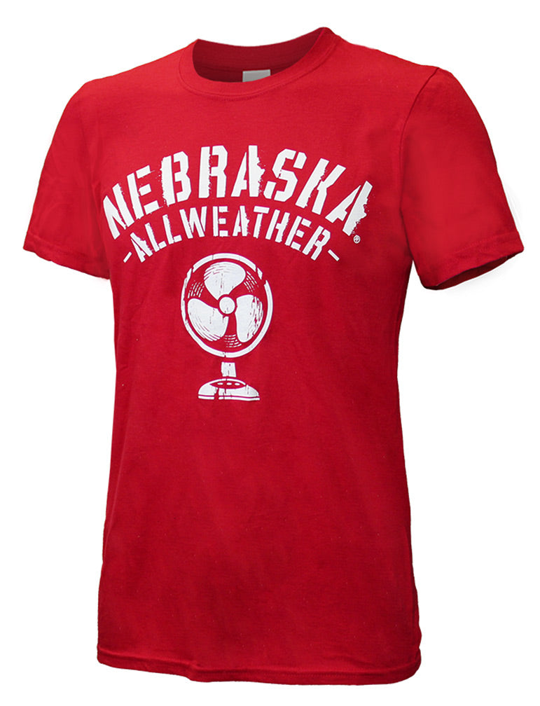 Nebraska All-Weather Fan Tee