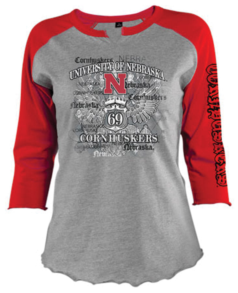 Funky, Fun Ladies Baseball Tee