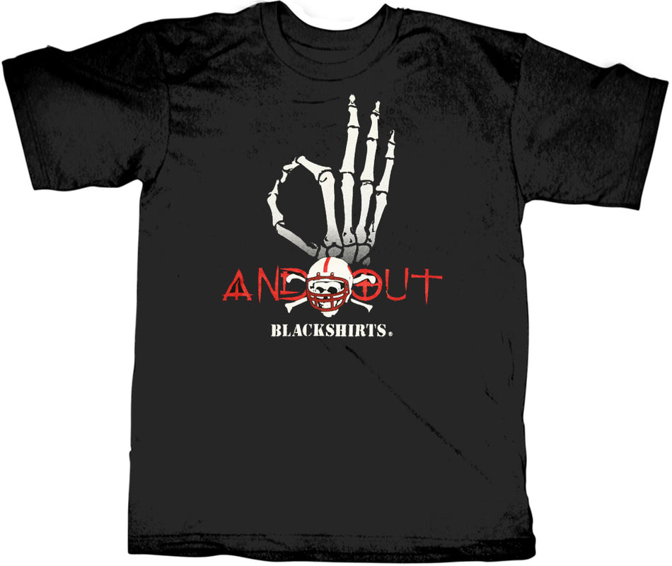 Hand Bones 3 and Out Tee
