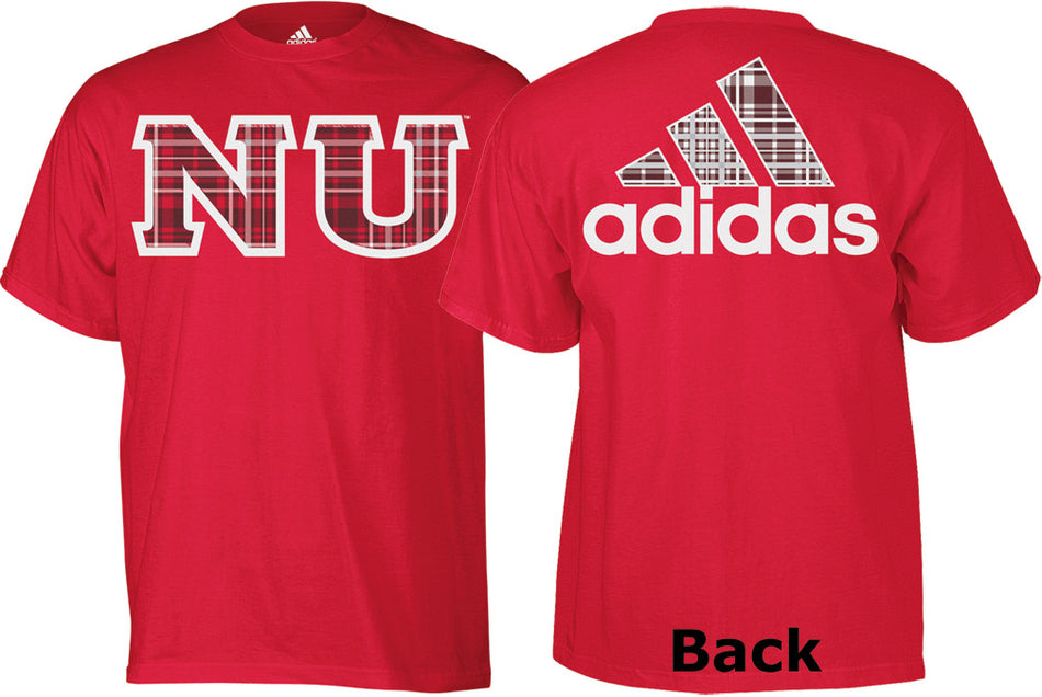 ADIDAS PLAID BROTHERLY TEE