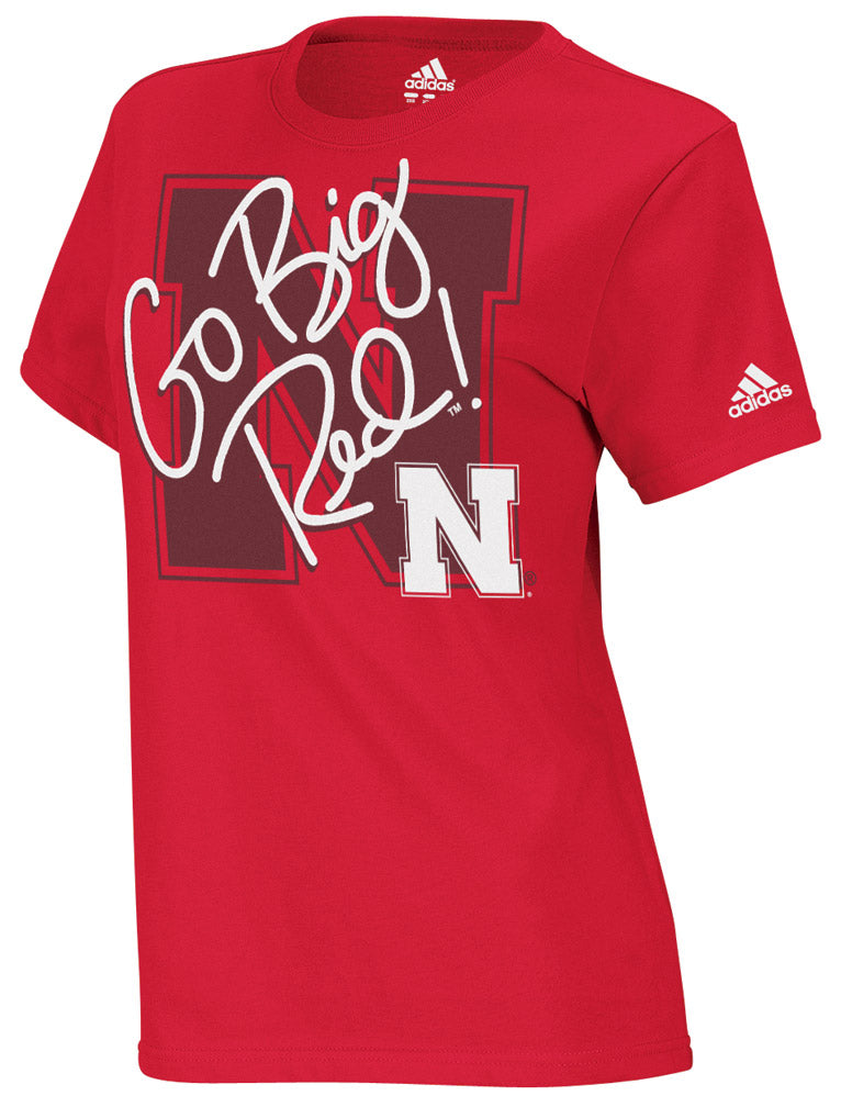 W. ADIDAS GO BIG RED TEE