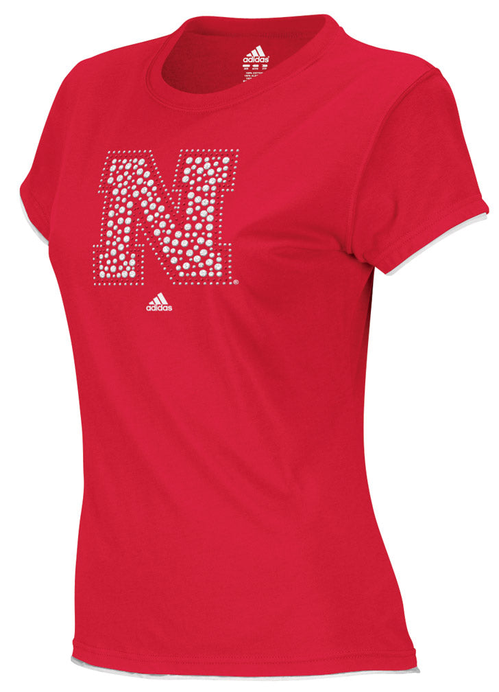 W. ADIDAS RHINESTONE N TEE