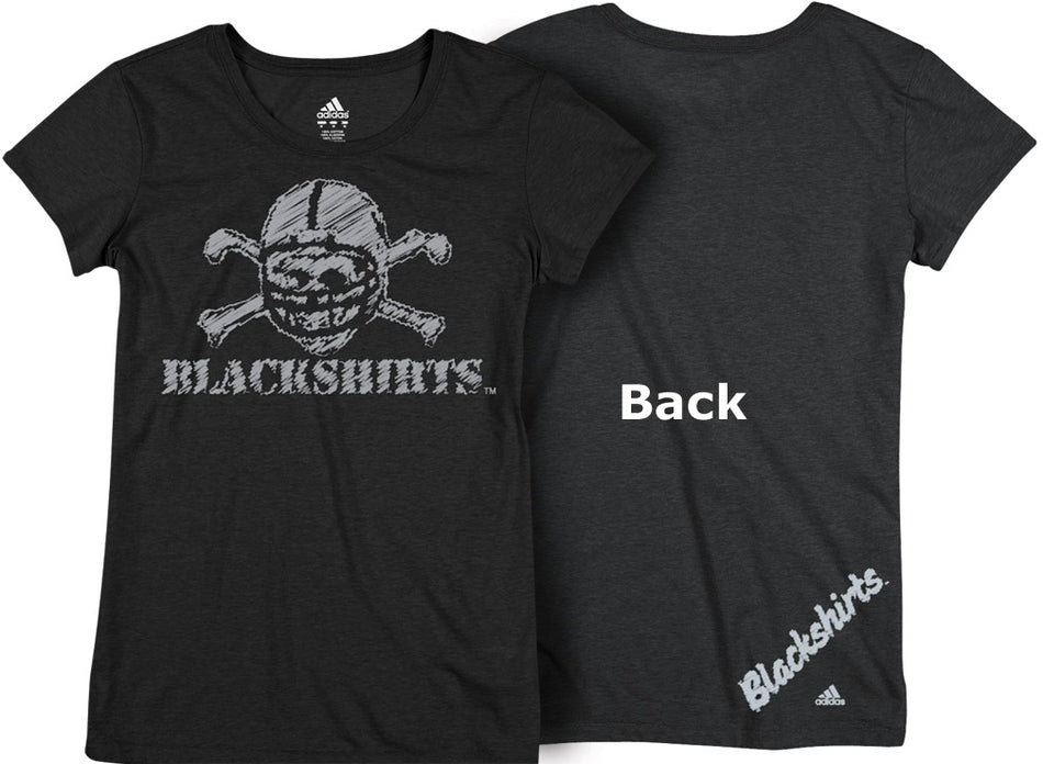 W. ADIDAS BLKSHTS FOIL TEE