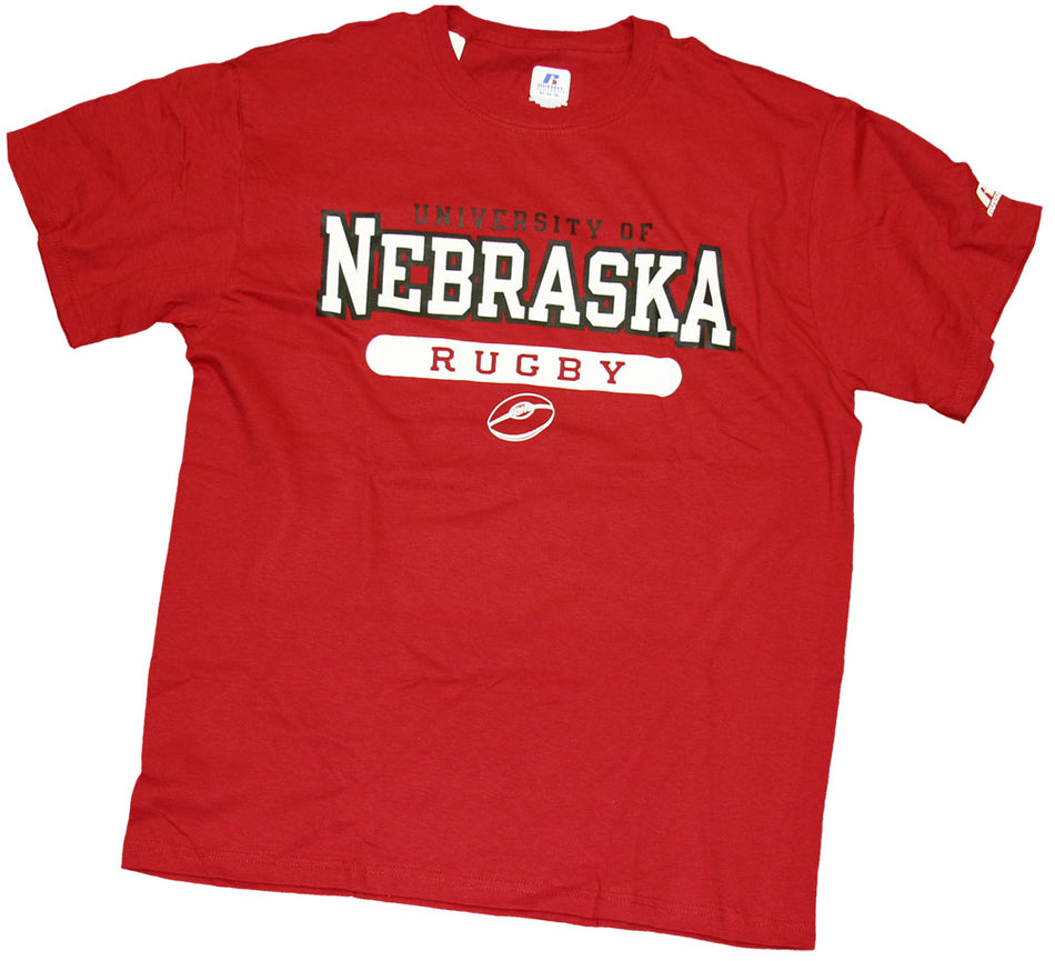 RED NE RUGBY TEE