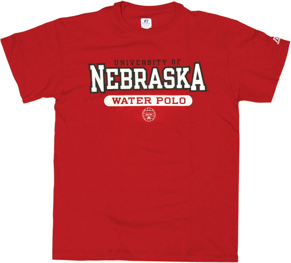 RED NE WATER POLO TEE