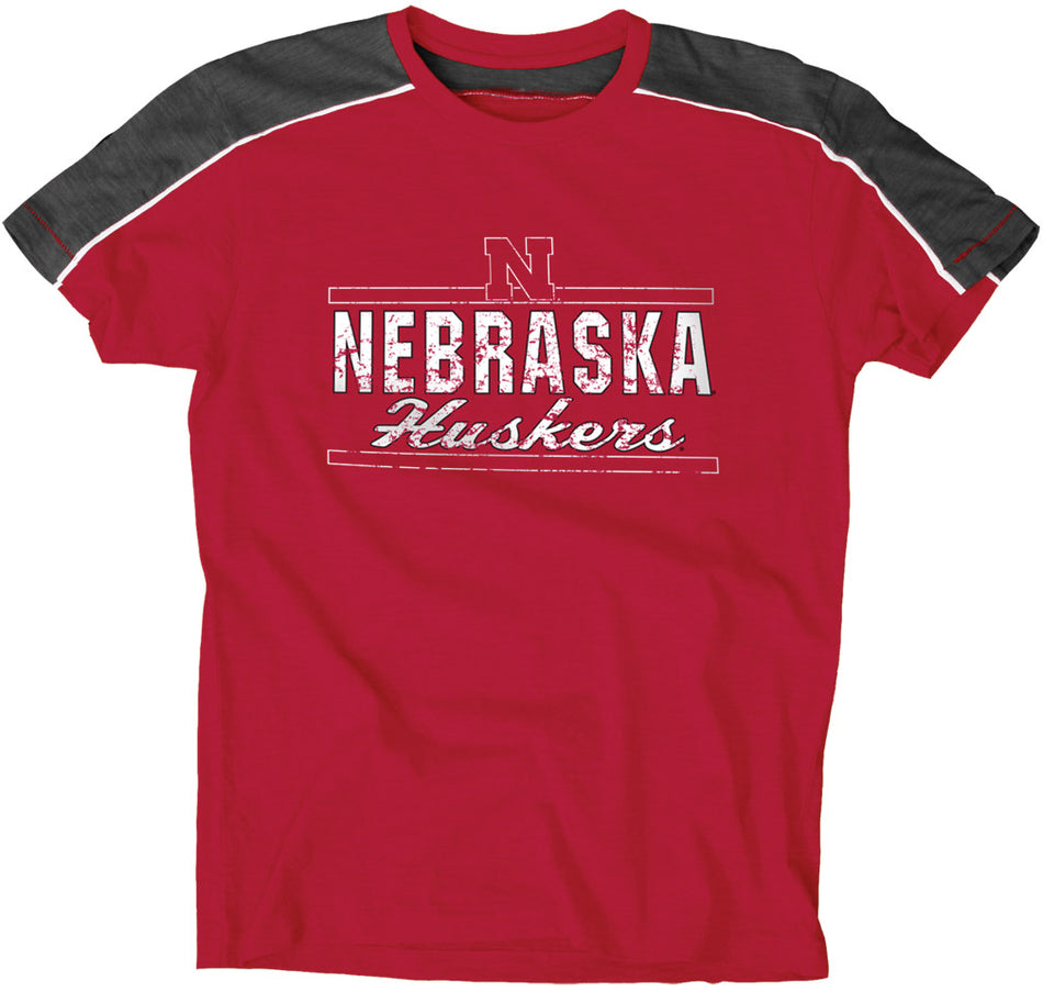 MEN'S SHOULDER STRIPE TEE