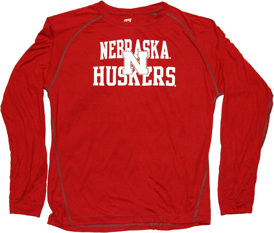 OS L/S SPEEDWICK CREW RED