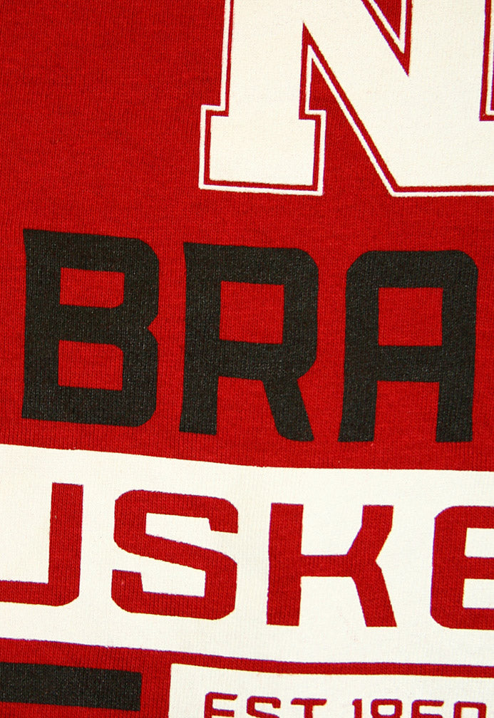 OS BALANCED PRINTED TEE RED