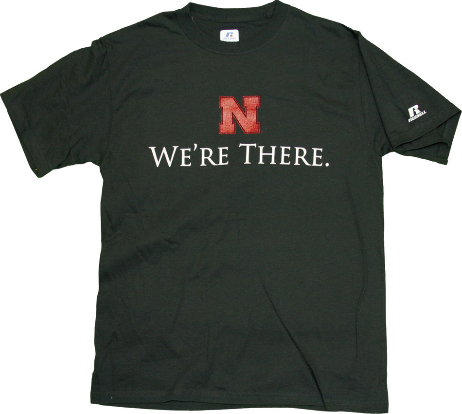 WE'RE THERE BLACK TEE