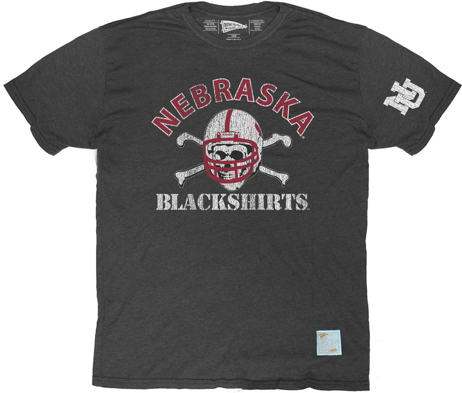 Mens Blackshirt With NU hit Short Sleeve Tee