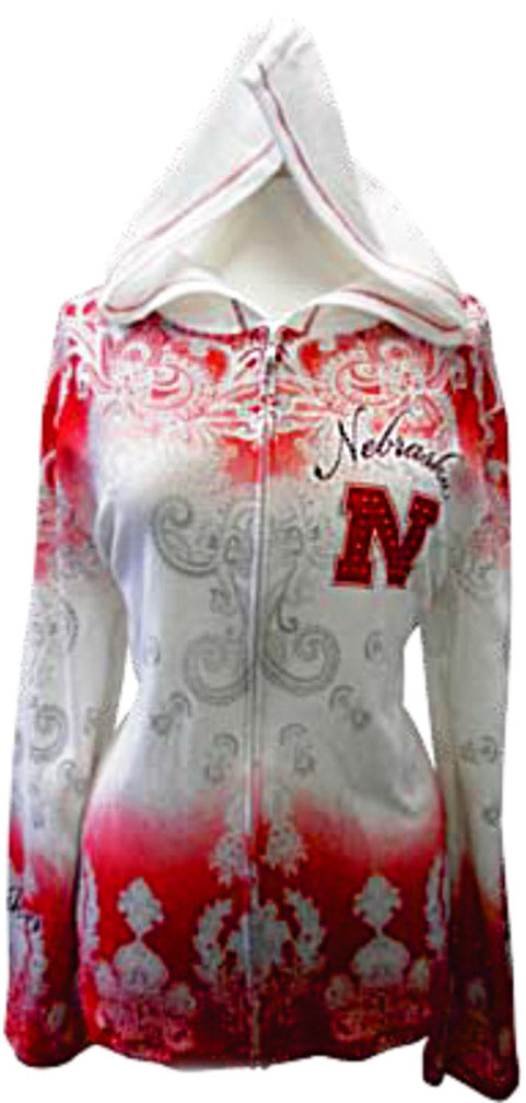 Ladies Dipdye Hoodie