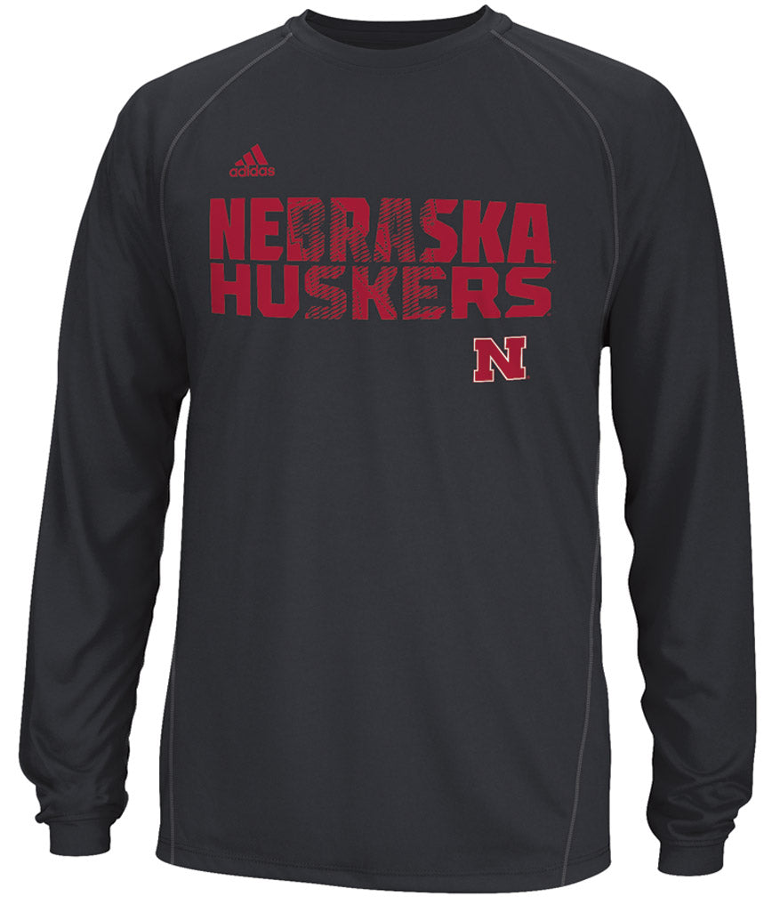 Adidas Black Sideline Razor Long Sleeve Tee