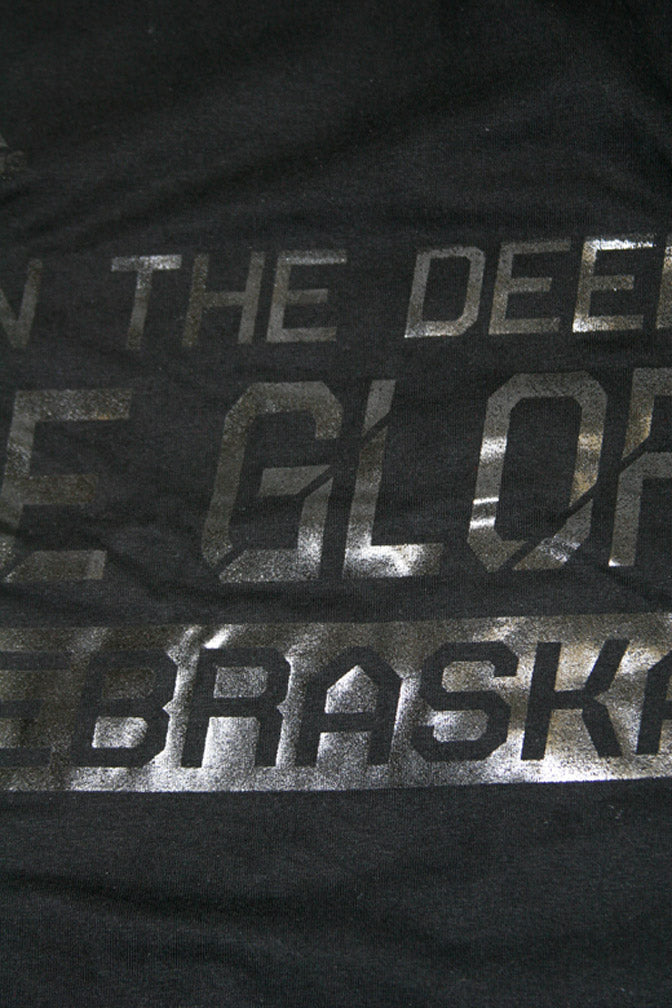 Adidas Black On Black Short Sleeve Tee